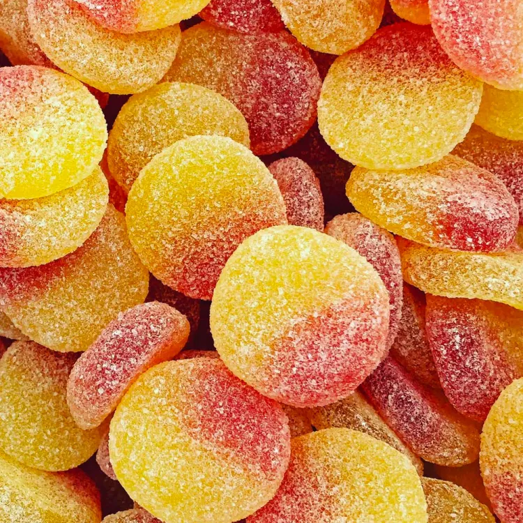 Fizzy Peaches